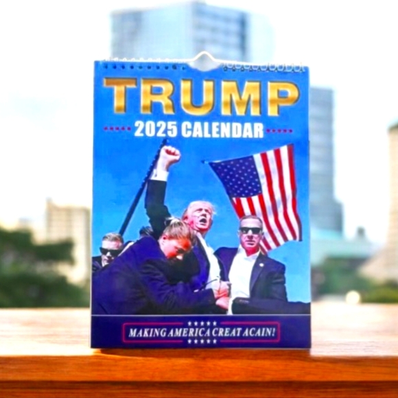2025 Calendar, 2025 Wall Calendar, President Campaign, Funny Calendar - Picture 1 of 3